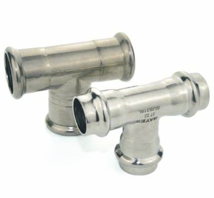 ASTM A234 WPB Carbon Steel BW Tee 16" XXS ASME B16.9 Industrial Fitting