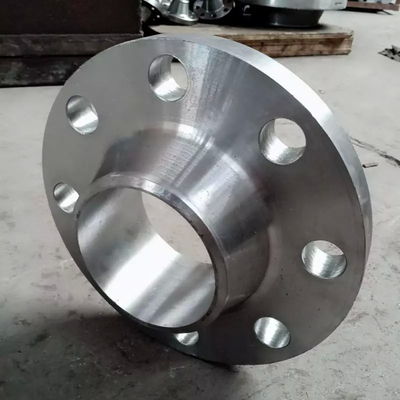 METAL ASME B16.5 DIN Forged Weld Neck Flange Titanium Flanges/ Titanium Alloy Pure Sliver High Performance