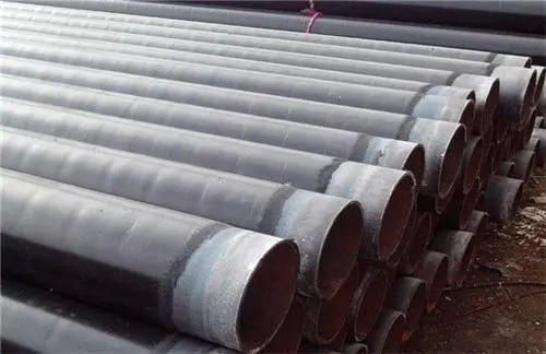 Factory price 8 feet long black composite galvanized electric conductivity PE coated steel pipe in China