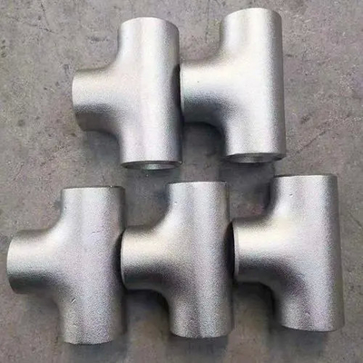 ASME B16.9 Butt Welding Equal Tee Customizable Material I.g. Carbon Steel Stainless Steel NPS1/2"-60" Fast Delivery Low MOQ