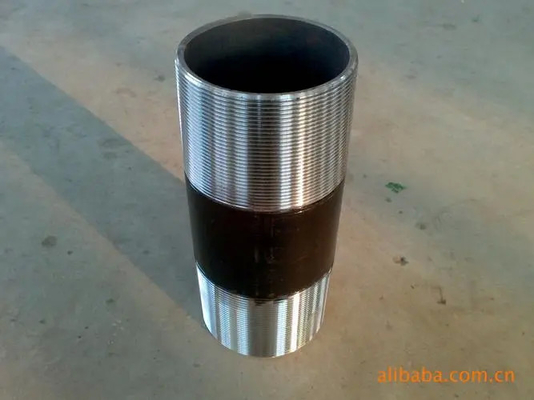 316 304 stainless steel brass alloy compression Pipe Thread Fittings forged oem Close Nipple