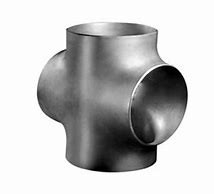 Customization Alloy 316 Butt Weld Pipe Fitting Straight Cross 4 Way Cross Pipe Fittings