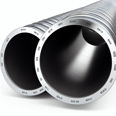 Customized Length Super Duplex Stainless Steel Pipe for Large Diameter and Sch10-sch160 Thickness Requirements