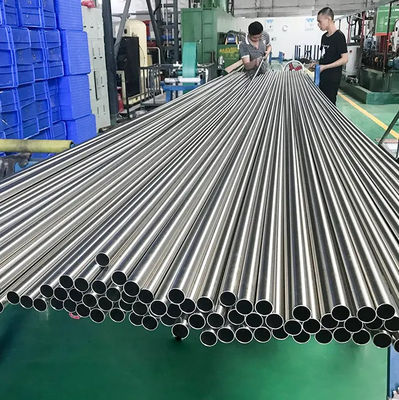 Customized Length Super Duplex Stainless Steel Pipe Power Source 70°C To 150°C Thickness Sch10 Sch160 Ideal For Chemical Processing