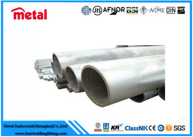 High / Low Pressure Galvanized Metal Tubing , Round Welding Galvanized Pipe