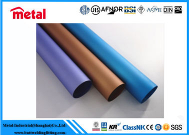6061 - T6 Aluminum Alloy Pipe ISO / RoHS / SGS Certification ANIS B36 19