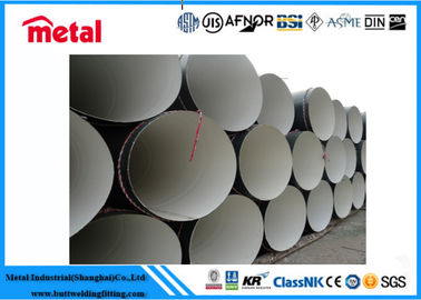 FBE Coated Steel Pipe 18 INCH Size SCH 40 Thickness Round Section Shape