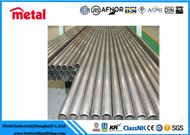 10 - 200mm Outer Dia Industrial Metal Pipe , Round Titanium Exhaust Tubing