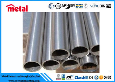 ASTM B338 Gr2 Ta2 Titanium Alloy Pipe For Heat Exchanger Round Shape