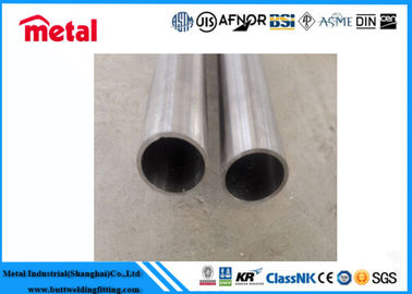 ASTM B338 Gr2 Ta2 Titanium Alloy Pipe For Heat Exchanger Round Shape