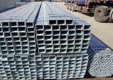 Zinc Coated Square Galvanised Carbon Steel Pipe , ASTM A106 Gr.B 6 Inch Galvanized Pipe