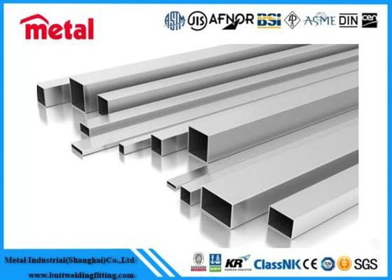 Polished 6063/6061 Aluminum Alloy Rectangular Hollow Tube 40x30mm 12m
