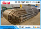 Heating Plant U Bend Pipe , ASTM / ASME A / SA163 825 Seamless Steel Pipe