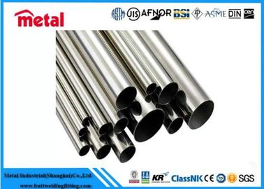 Polished Titanium Alloy Pipe ASTM B861 Metallic Color Non - Ferromagnetic