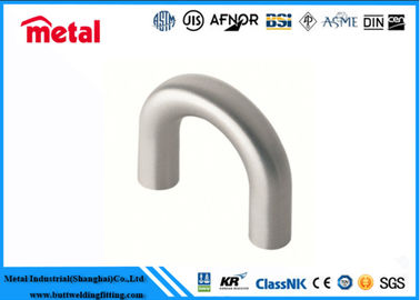 Long Seamless Stainless Tube , U Bent Stainless Steel Exhaust Pipe Customized Size