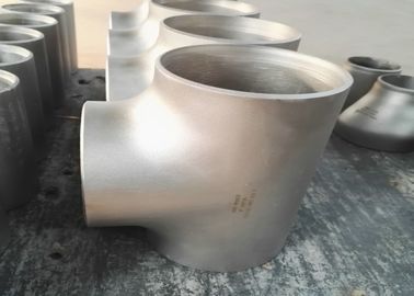 UNS NO8020 Nickel Alloy Pipe Fittings Equal Tee Seamless Oxidation Resistance