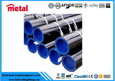 16 Inch SCH20 Seamless Steel Pipe Hot Rolled ASME SA213 T2 Blue End For Fluid