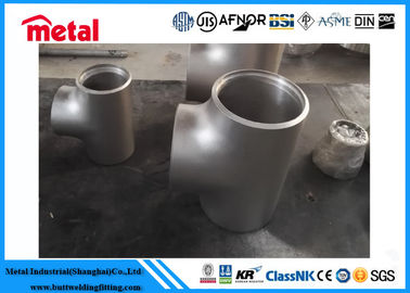 Alloy 825 Nickel Alloy Pipe Fittings Equal Tee For Oil Gas Sewage Transport