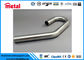 SCH 80 U Bent Round Steel Tubing , 3mm Thickness Stainless Steel Welded Pipe