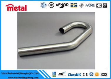 SCH 80 U Bent Round Steel Tubing , 3mm Thickness Stainless Steel Welded Pipe