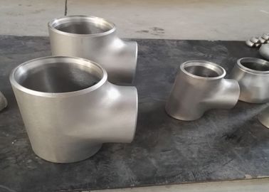 Round Seamless Stainless Steel Equal Tee Alloy C Pipe Fittings