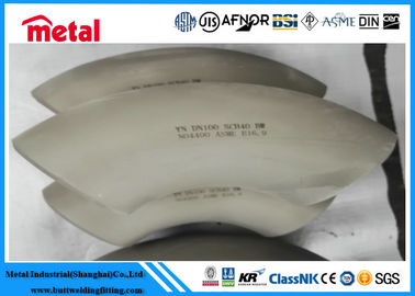 Nickel Alloy Steel Pipe Fittings Seamless 90° LR Elbow 1" SCH10S For Oil