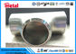 Petroleum Industry Alloy C276 Equal Tee Seamless Butt weld ASME B 16.9