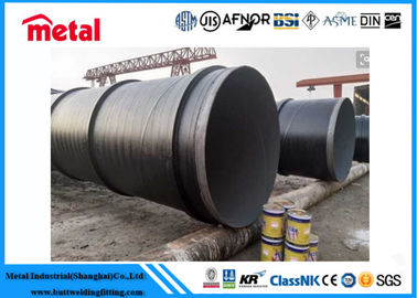 API 5L X52 3LPE Coated Steel Pipe DN600 SCH 40 Thickness LSAW For Liquid