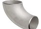 ASME B16.9 Customized Nickel Alloy Pipe Fittings Round Shape 90 Degree Elbow