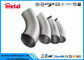 UNS N010675 Alloy Pipe Fittings 45LR Elbow 1&quot; SCH40 ANSI B 16.9 High Thermal Stability
