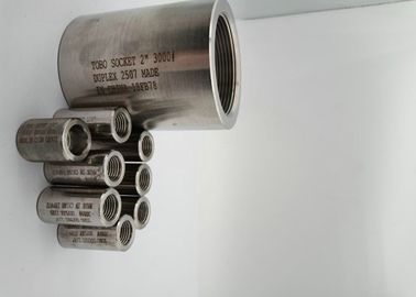 Monel 400 UNS N04400 Alloy Steel Pipe Fittings 3000PSI Round Shape Forged Connection