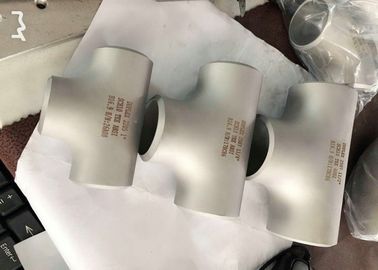 Round Shape Alloy Steel Pipe Fittings Forged 1/4" STD Tee For Tooling And Machining