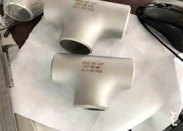 Round Shape Alloy Steel Pipe Fittings Forged 1/4" STD Tee For Tooling And Machining