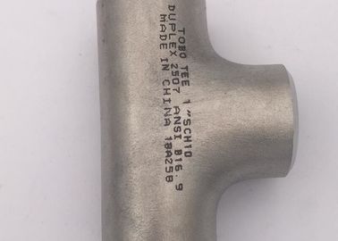 Super Duplex Equal Tee 1&quot; Sch10 BW Butt Welding Pipe