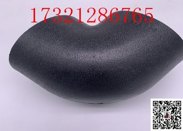 Abrasion Resistant High Density Polyethylene Pipe Fittings 90 Deg Elbow L20 Black Elbow Fittings HDPE