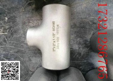 ANSI B 16.9 Alloy 800 Steel Pipe Fittings Type Customized Color Equal Tee And 3''X2'' SCH80