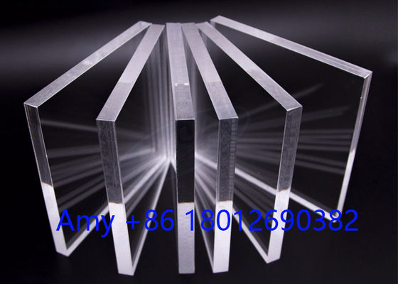 Cast Cutting Plastic Square Sheet Transparent PMMA double sided adhesive film clear acrylic_sheet