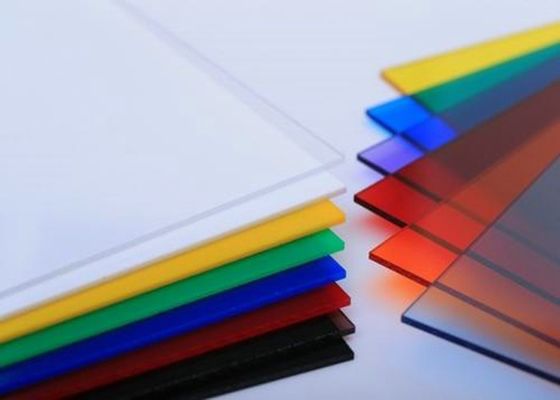 Cast Clear Color 2mm 3mm 8*4 Color Acrylic Sheet Transparent Pmma Plexi Glass