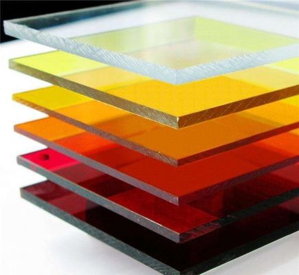 Colorful High-end Acrylic Plates Transparent Hospitals Banks Schools Used 2mm A4 Cast Polished Perspex Holographic Acryl