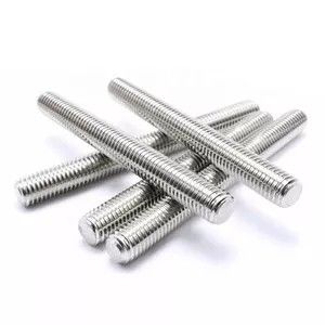 Structural 7/8&quot; Din835 M6 M24 Double End Threaded Stud