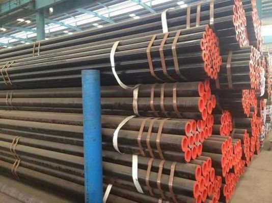 EN10028 E355 Material Alloy Steel Seamless Pipes Heavy Wall Tubes Round Shape