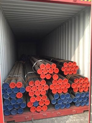 EN10028 E355 Material Alloy Steel Seamless Pipes Heavy Wall Tubes Round Shape