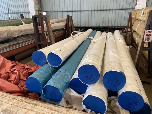 EN10028 E355 Material Alloy Steel Seamless Pipes Heavy Wall Tubes Round Shape