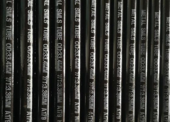 Customized Low Temperature Steel Seamless Pipe Black Painting Anti rust Oil Varnish Galvanized