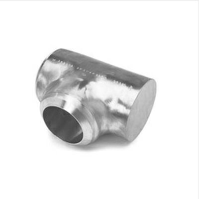 Super Duplex Stainless Steel Fittings 904L UNS N80904 Silver Tee ANSI B16.9