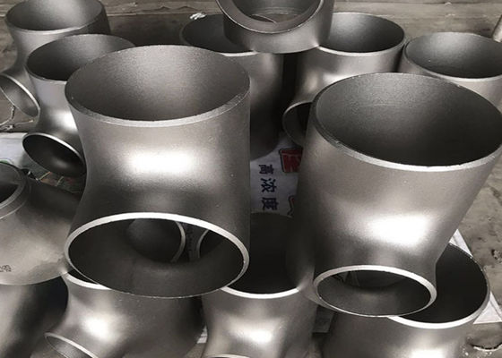 Duplex Steel UNS S31803 ASME B16.9 48" Std Stainless Steel Pipe Reducer Tee
