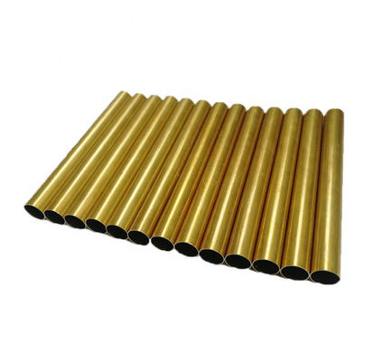 ASTM OD 6mm CuZn40 C27400 H62 Straight Brass Pipe