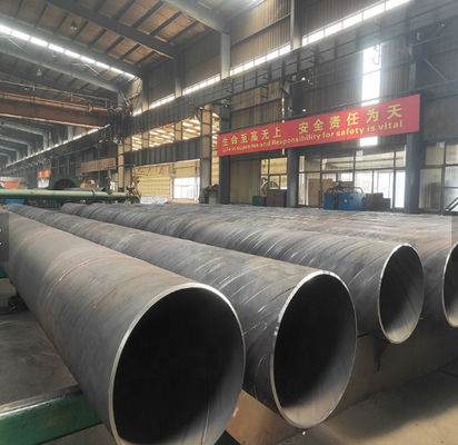 Anti Corrosive 5.8m 710Mm SSAW Spiral Welded Steel Pipes