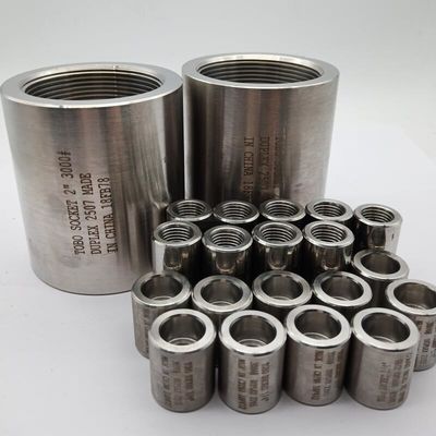 Class 3000 Duplex 2507 NPT Normal Thread Pipe Fitting