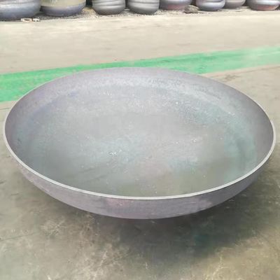 Dia 12.7mm Alloy Steel Pipe Fittings Seamless Steel Tank Dished Ends